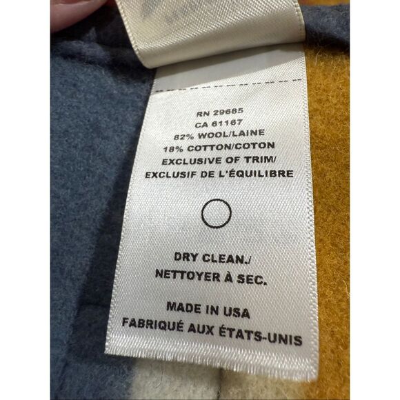 NWT Pendleton Beaver State Chief Joseph Wool Blend Blanket Slate Multi 64"x80" - Picture 10 of 14